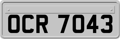 OCR7043
