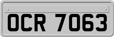 OCR7063