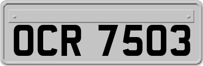 OCR7503