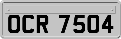 OCR7504