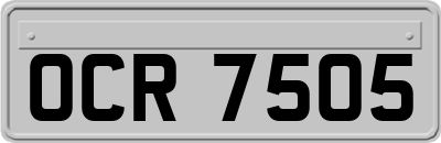 OCR7505