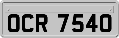 OCR7540