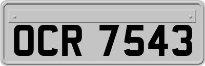 OCR7543