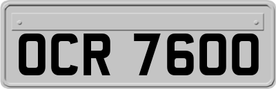 OCR7600