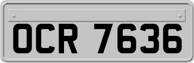 OCR7636