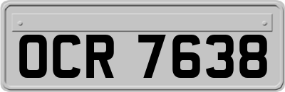 OCR7638