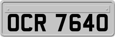OCR7640