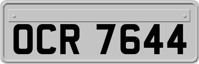 OCR7644