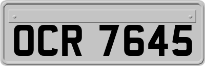 OCR7645