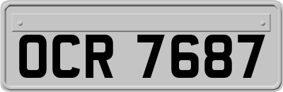 OCR7687