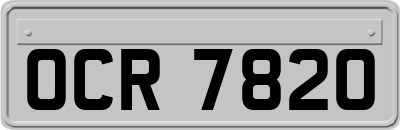 OCR7820