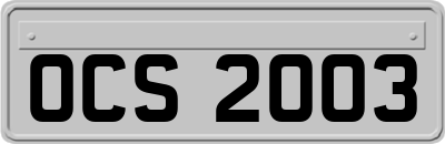 OCS2003