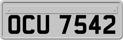 OCU7542