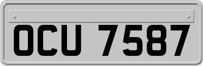 OCU7587