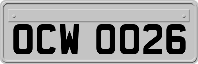 OCW0026