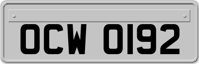 OCW0192