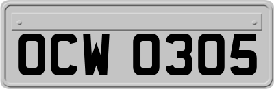 OCW0305