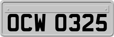 OCW0325