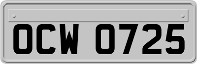 OCW0725