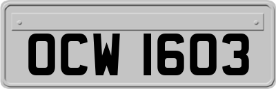 OCW1603