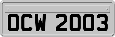 OCW2003