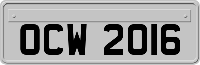OCW2016