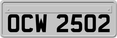 OCW2502