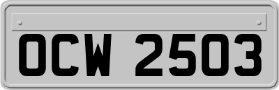 OCW2503