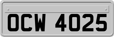 OCW4025
