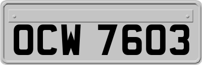 OCW7603