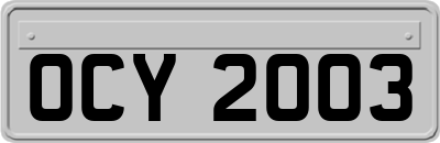 OCY2003