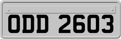 ODD2603
