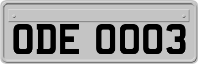 ODE0003