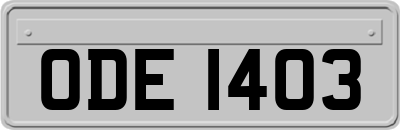 ODE1403
