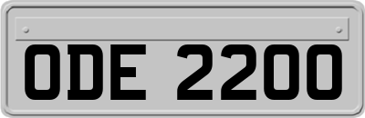 ODE2200