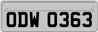 ODW0363