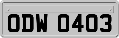 ODW0403