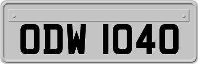 ODW1040