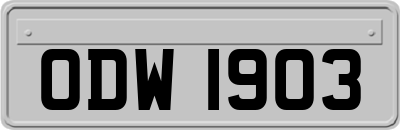 ODW1903