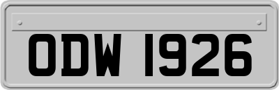ODW1926
