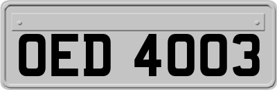 OED4003