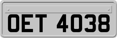 OET4038