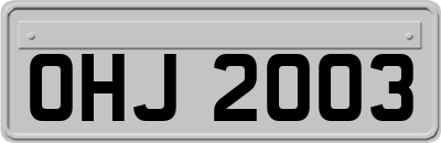 OHJ2003