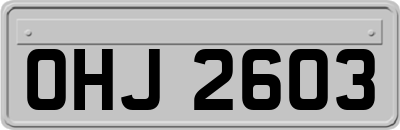OHJ2603