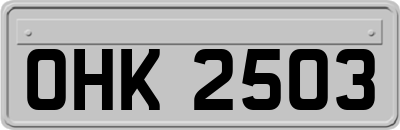 OHK2503