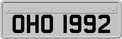 OHO1992