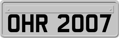 OHR2007