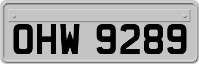 OHW9289