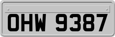 OHW9387