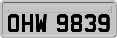 OHW9839